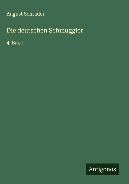 Knjiga Die deutschen Schmuggler 