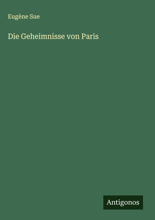 Boek Die Geheimnisse von Paris 