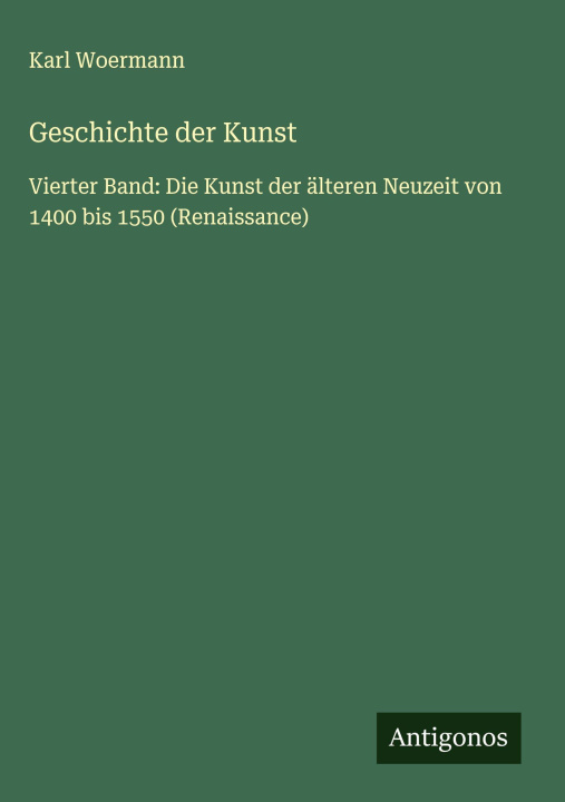 Kniha Geschichte der Kunst 