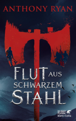 Buch Flut aus schwarzem Stahl Sara Riffel