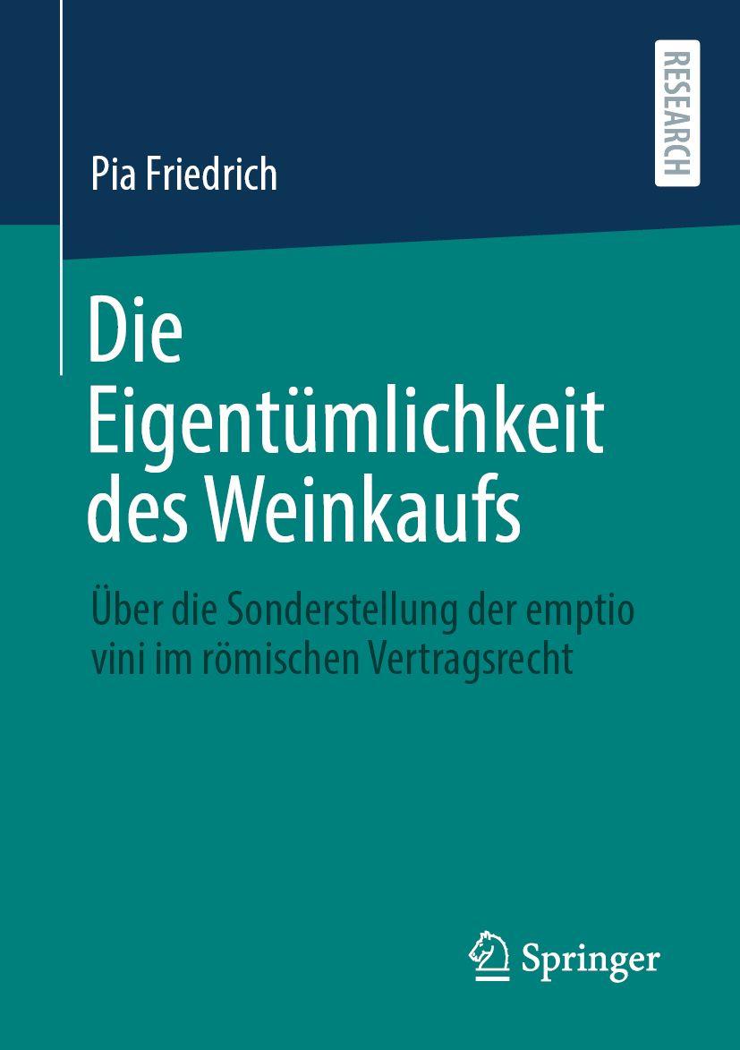 Knjiga Die Eigentümlichkeit des Weinkaufs Friedrich