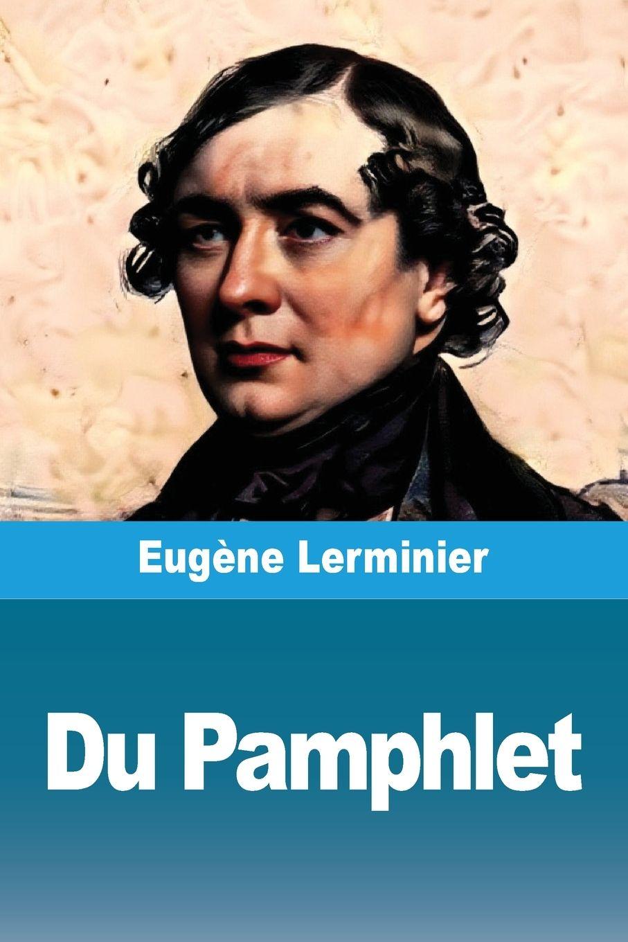 Kniha Du Pamphlet Eugène Lerminier
