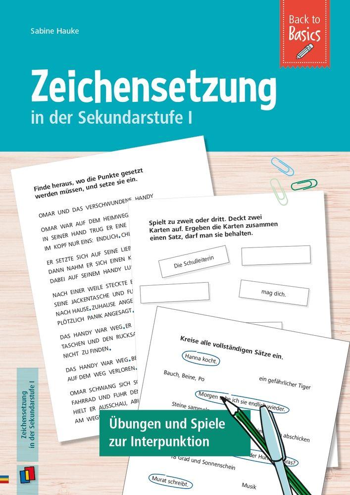 Kniha Zeichensetzung in der Sekundarstufe I Sabine Hauke