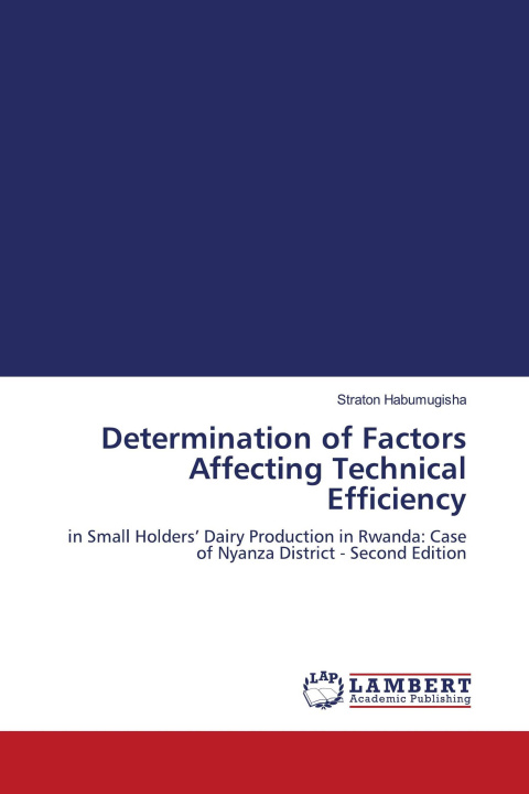 Kniha Determination of Factors Affecting Technical Efficiency 