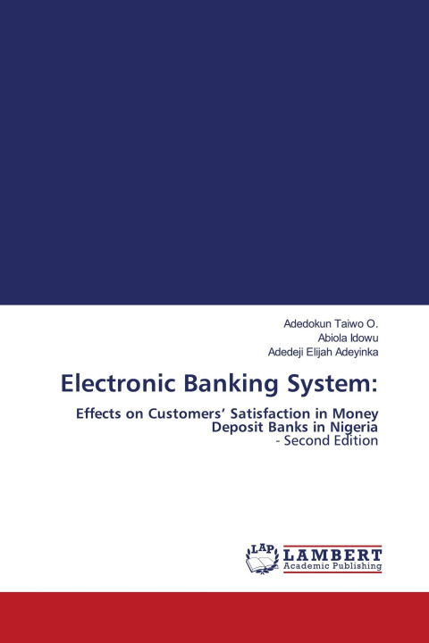 Kniha Electronic Banking System: Abiola Idowu