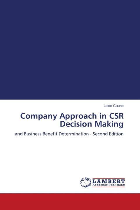 Boek Company Approach in CSR Decision Making 
