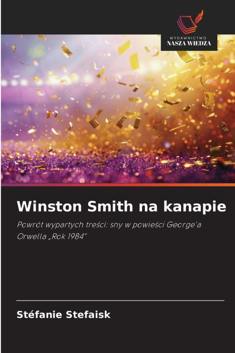 Buch Winston Smith na kanapie Stéfanie Stefaisk