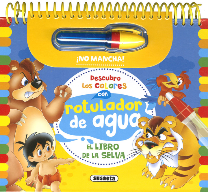 Kniha El libro de la selva Susaeta Ediciones