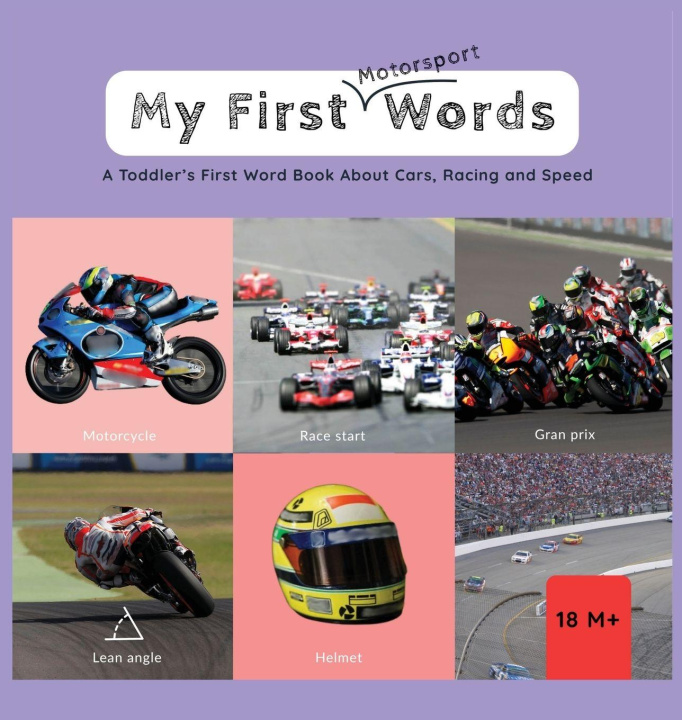 Knjiga My First Words - Motorsport Cecilie Fyn Rafaelsen