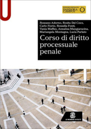 Kniha Corso di diritto processuale penale Rossano Adorno