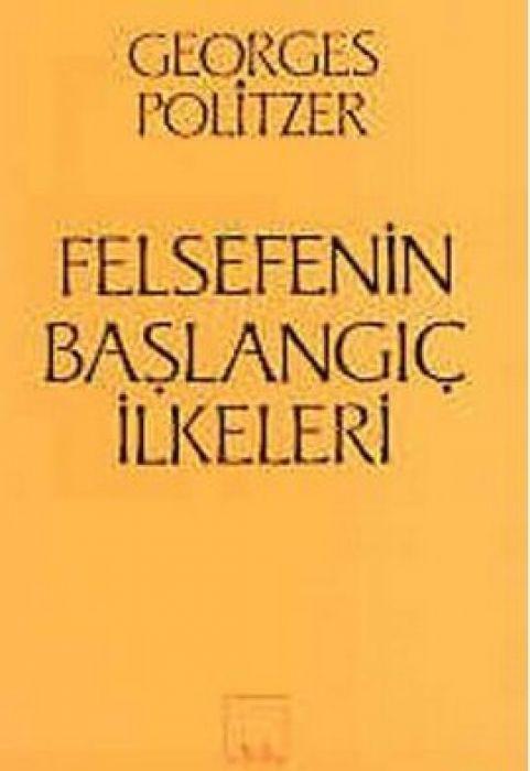 Kniha Felsefenin Baslangic Ilkeleri 