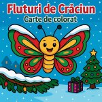 Fluturi de Cr¿ciun - Carte de colorat
