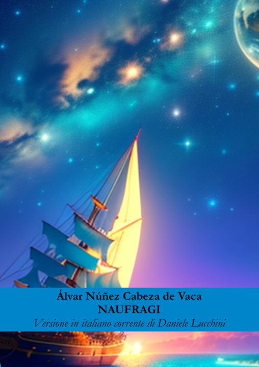 Kniha Naufragi Álvar Núñez Cabeza de Vaca