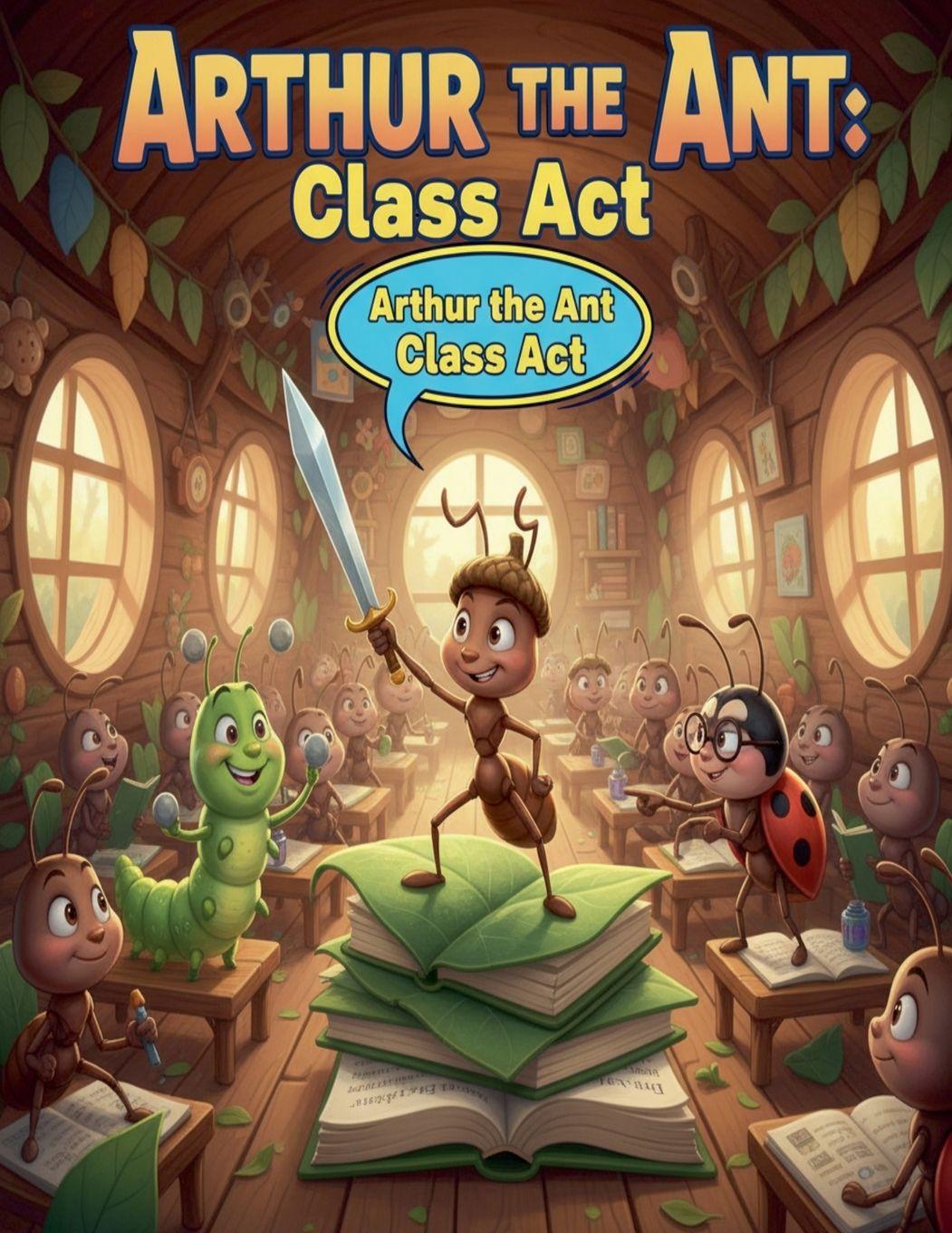 Libro Arthur the Ant Class Act Raid Daher