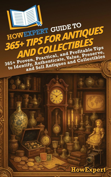 Knjiga HowExpert Guide to 365+ Tips for Antiques and Collectibles HowExpert