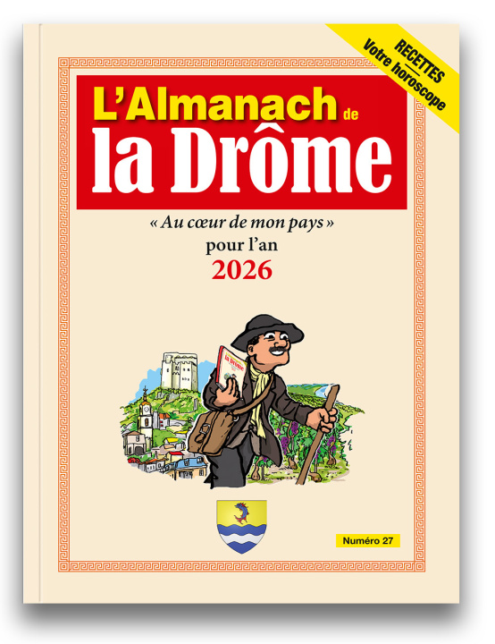 Kniha Almanach de la Drôme 2026 