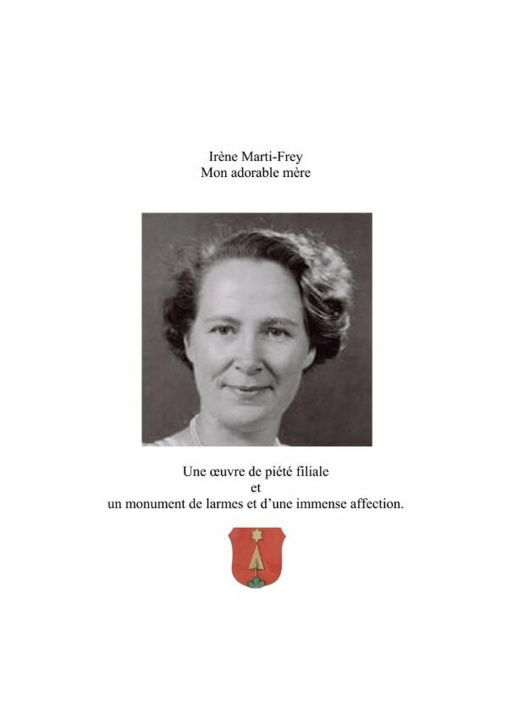 Kniha Irène Marti Alain Maurice Marti