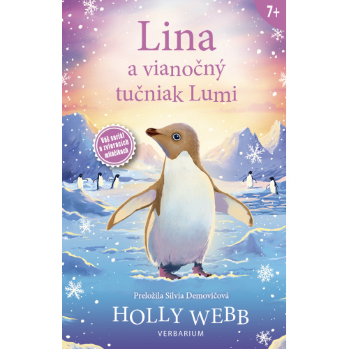 Kniha Lina a vianočný tučniak Lumi Holly Webb