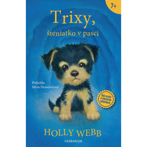 Boek Trixy, šteniatko v pasci Holly Webb
