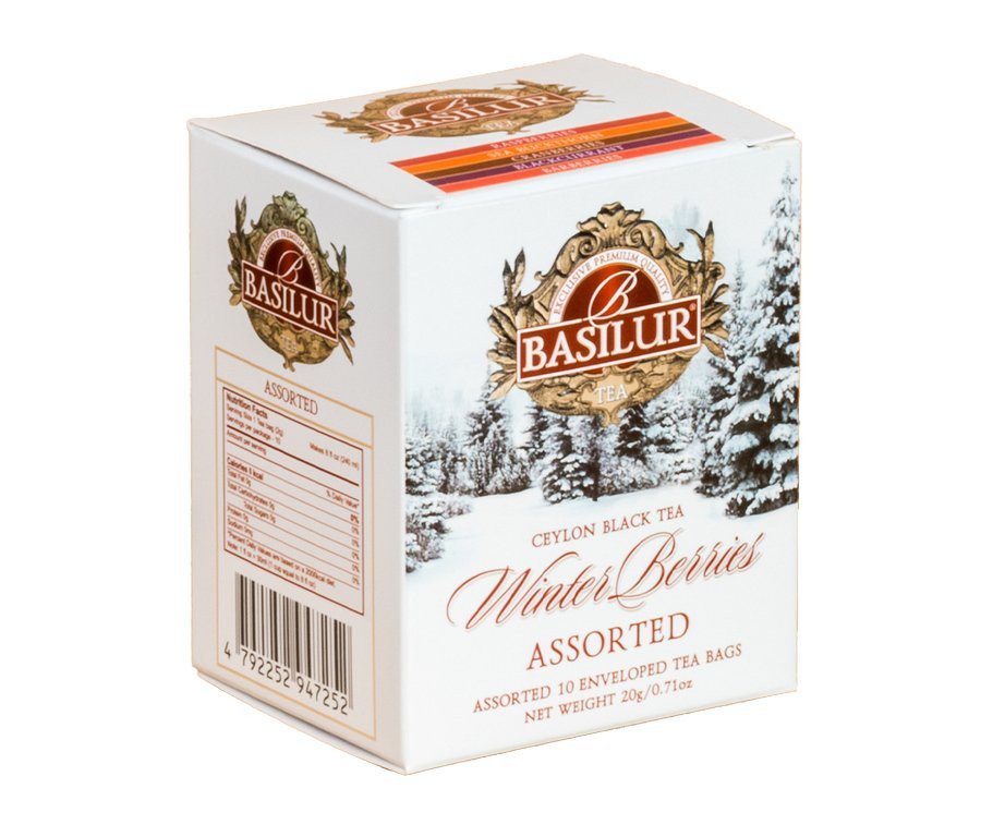 Kniha BASILUR Winter Berries Assorted přebal 10x2g 