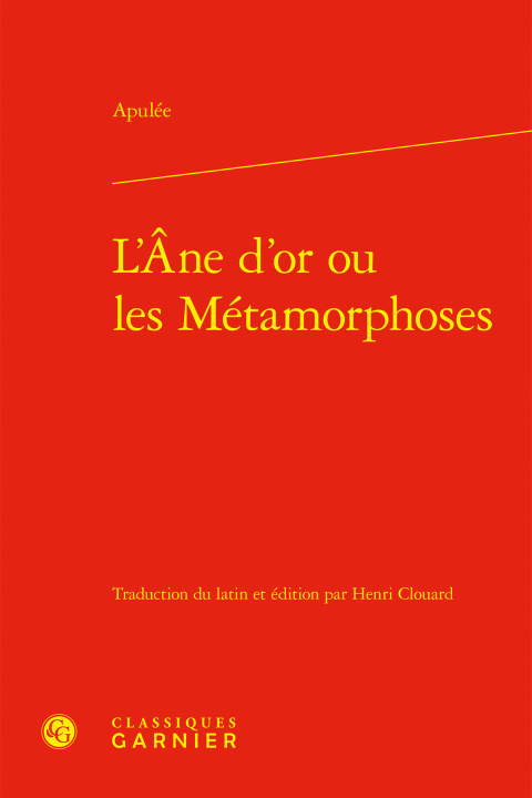 Книга L'ane d'or ou les métamorphoses Apulee