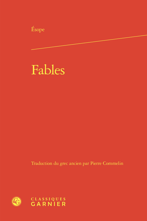 Book Fables Esope