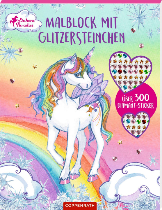 Knjiga Malblock mit Glitzersteinchen Monika Finsterbusch