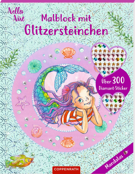 Kniha Malblock mit Glitzersteinchen: Mandalas Monika Finsterbusch