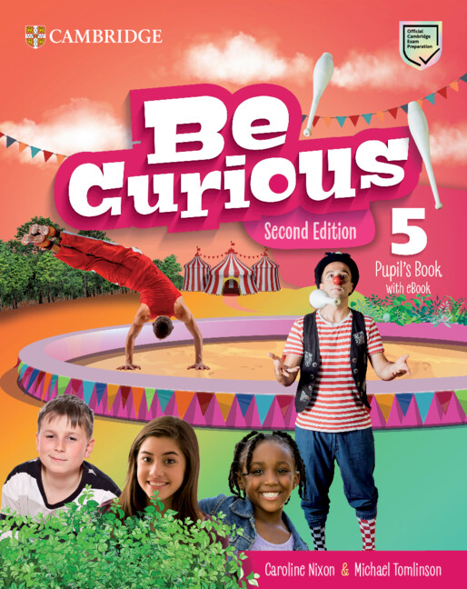 Kniha Be Curious Level 5 Pupil's Book with eBook 