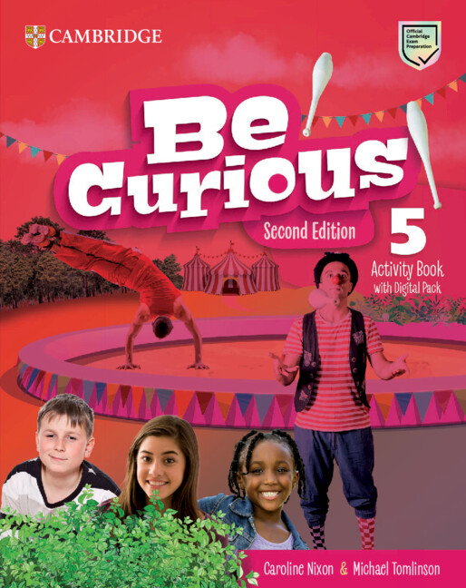 Kniha Be Curious Level 5 Activity Book and Home Booklet with Digital Pack Caroline Nixon