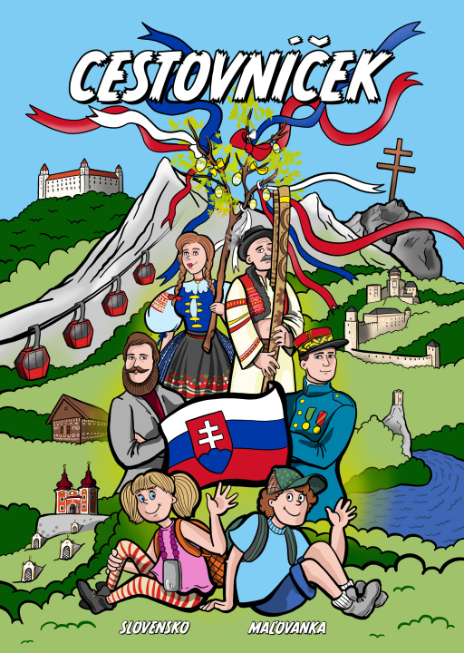 Книга Maľovanka - Cestovníček Slovensko Ingrid Majeriková