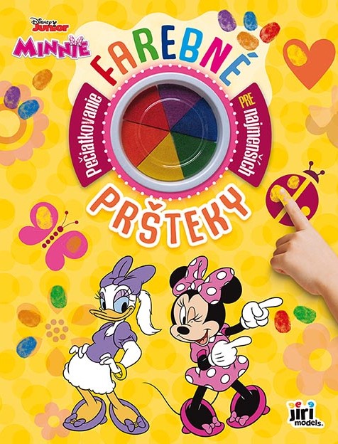 Knjiga Farebné pršteky Minnie 