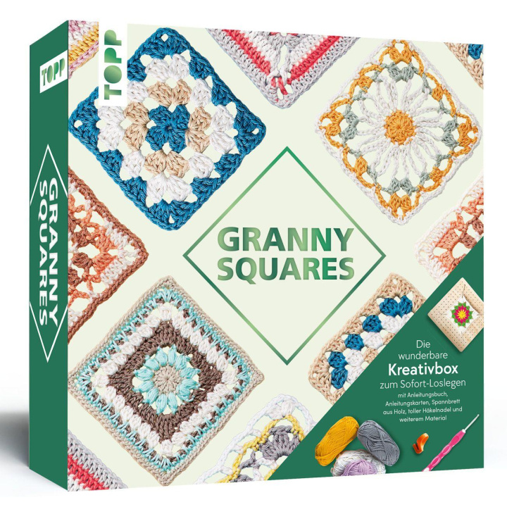 Hra/Hračka Die wunderbare Kreativbox Granny Squares Barbara Wilder