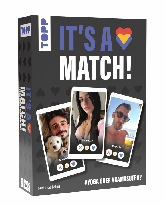 Hra/Hračka It's A Match! #yoga oder #kamasutra? Federico Latini