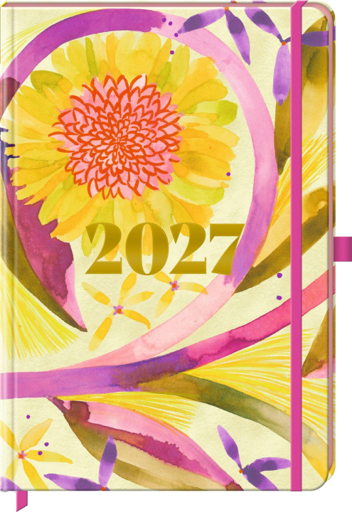 Kalendář/Diář Wochenkalender 2027 - Yellow 