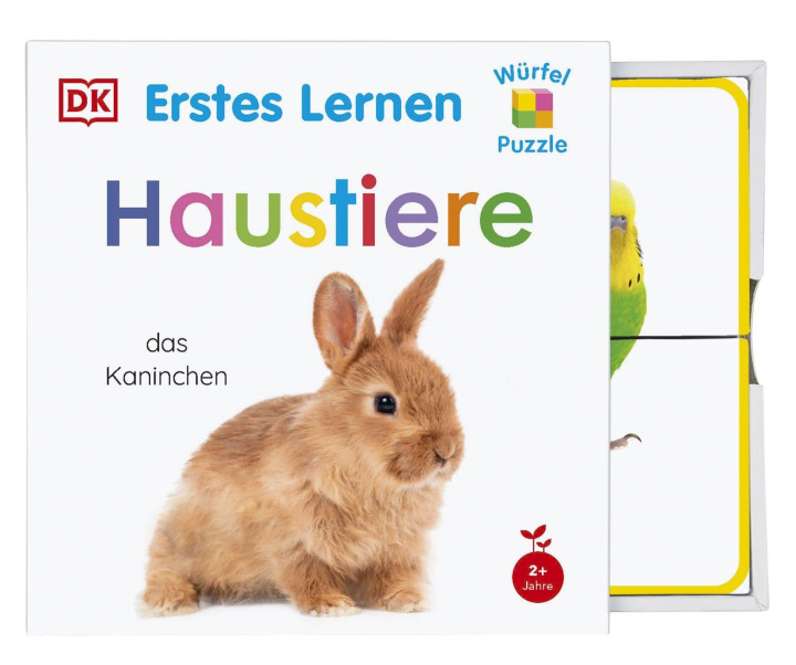 Hra/Hračka Erstes Lernen Würfelpuzzle. Haustiere DK Verlag - Kids