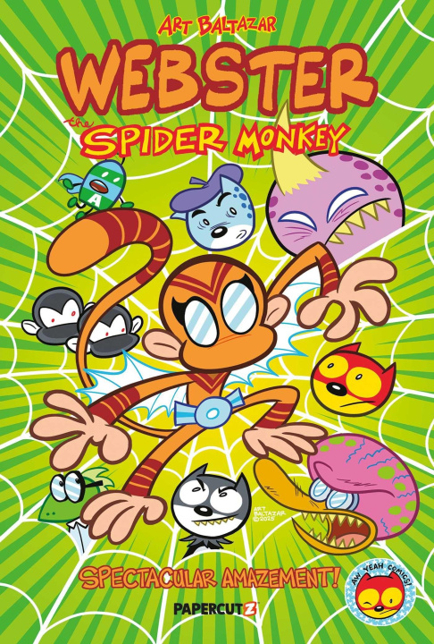 Kniha Webster the Spider Monkey BALTAZAR ART