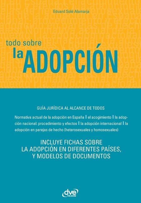 Книга Todo sobre la adopción 