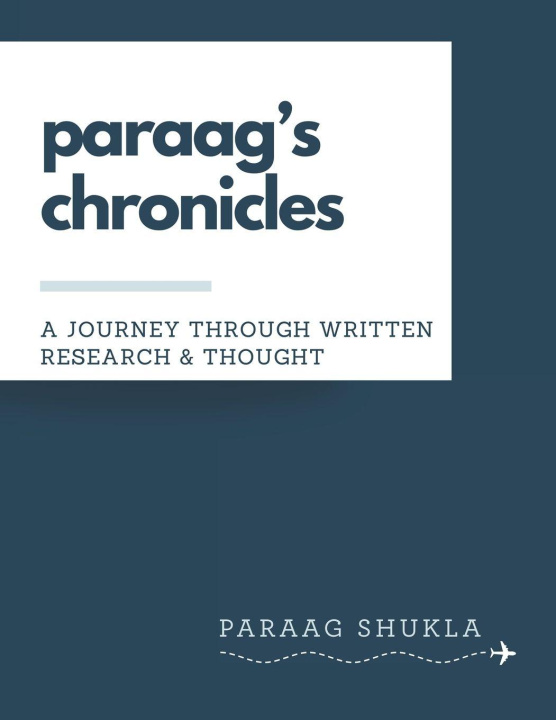 Kniha paraag's chronicles Paraag Shukla