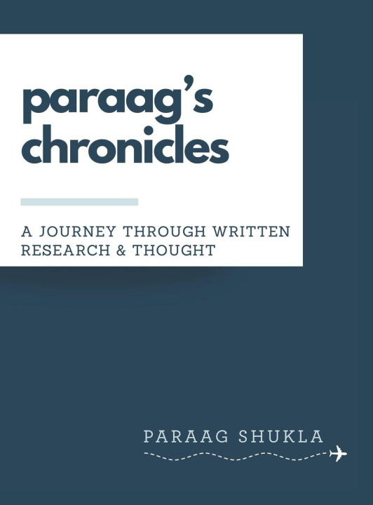Kniha paraag's chronicles Paraag Shukla