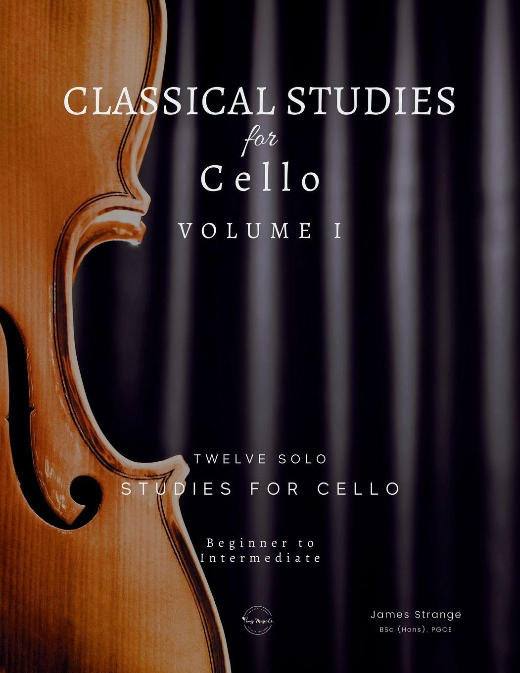 Kniha Classical Studies for Cello James Strange