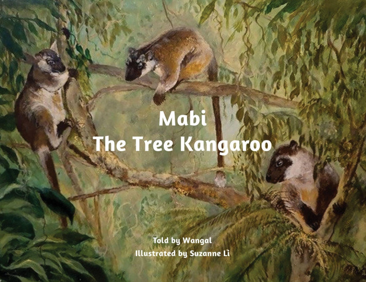 Kniha Mabi The Tree Kangaroo Suzanne Li