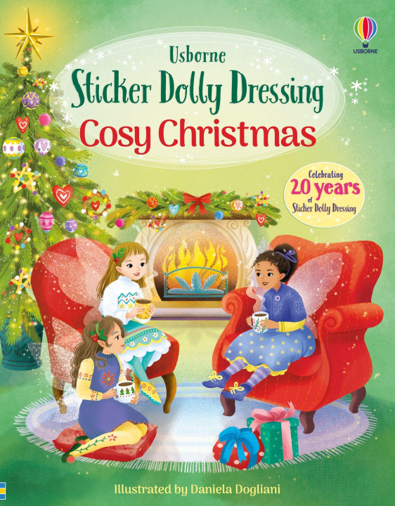 Książka Sticker Dolly Dressing Cosy Christmas Kimberley (SAEX) Kinloch