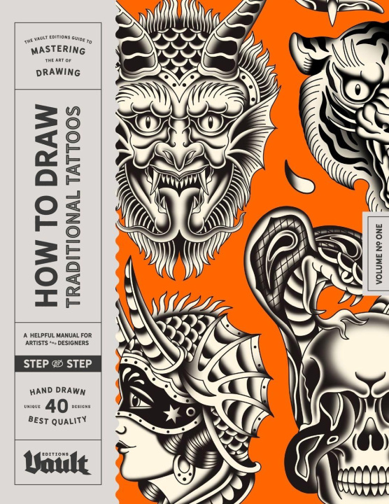 Kniha How to Draw Traditional Tattoos Kale James