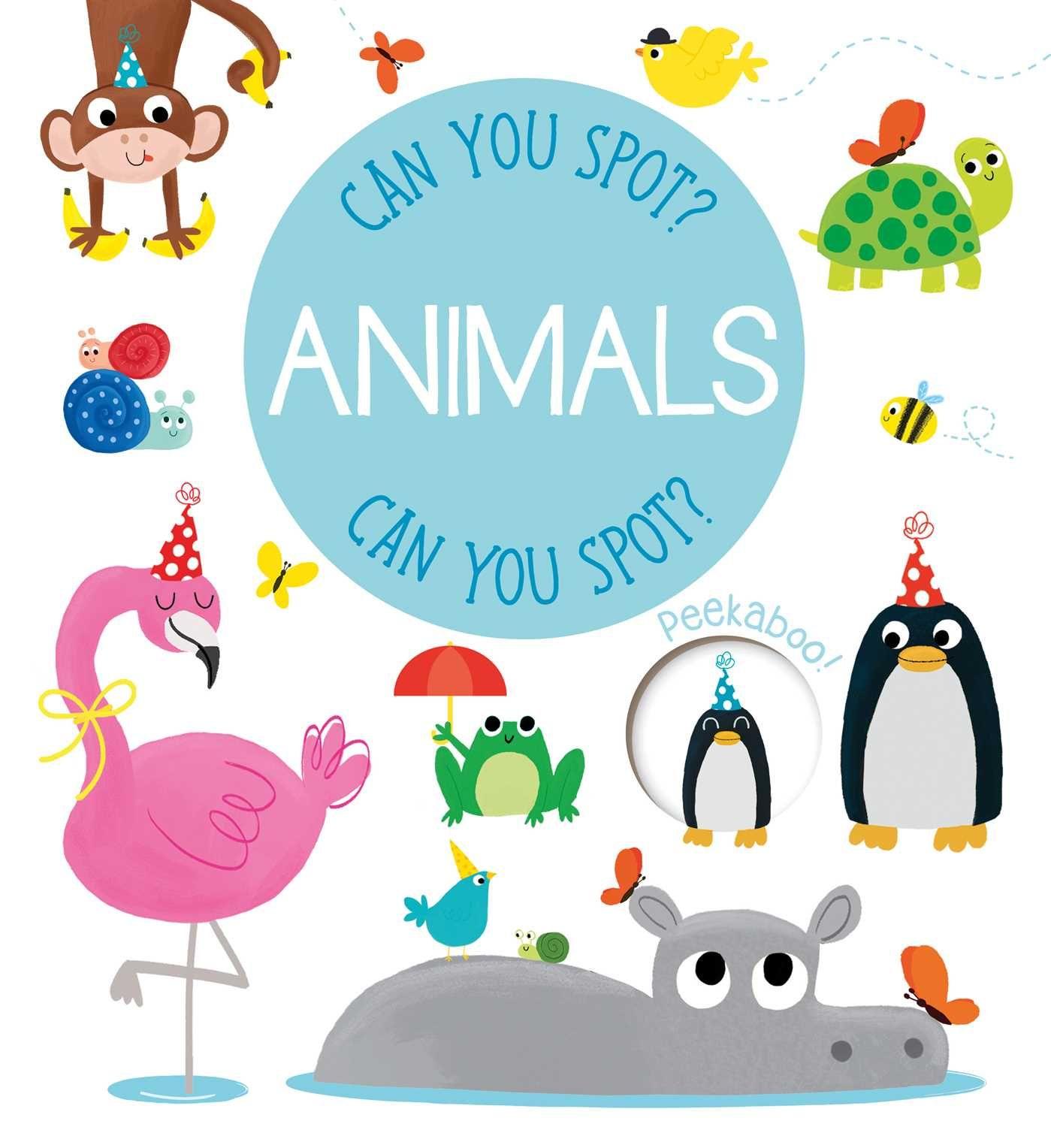 Kniha Can You Spot? - Animals LITTLE GENIUS