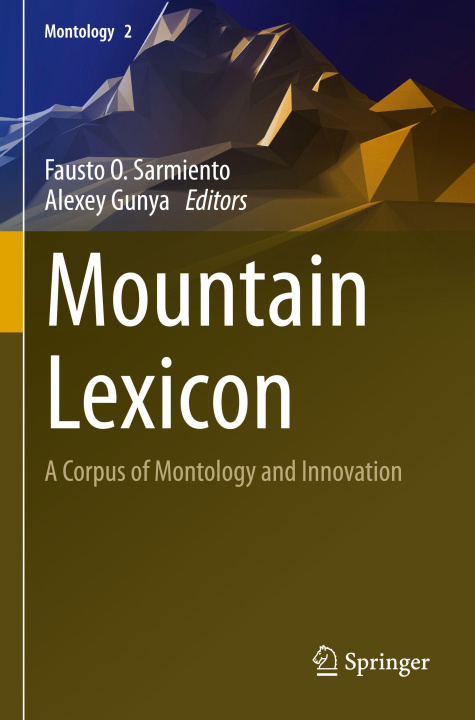 Kniha Mountain Lexicon Alexey Gunya