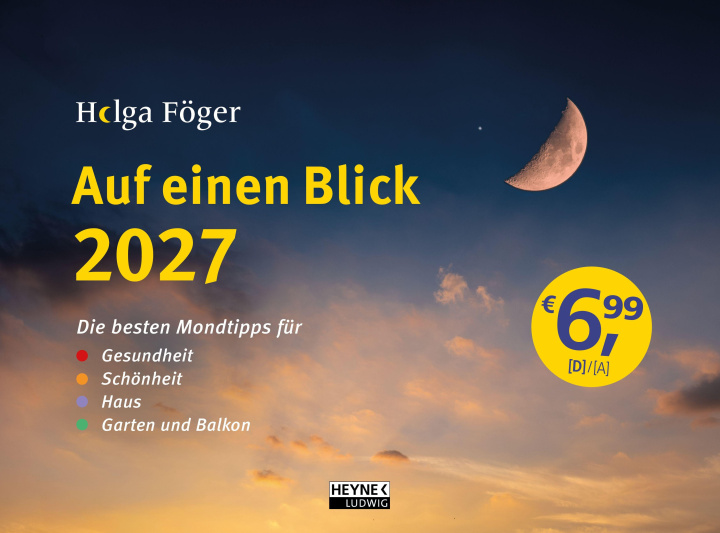 Kalendář/Diář Auf einen Blick 2027 Helga Föger