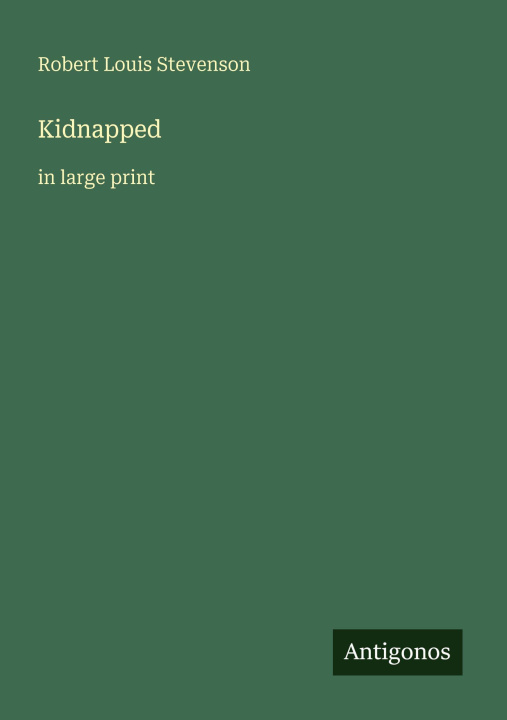 Kniha Kidnapped 