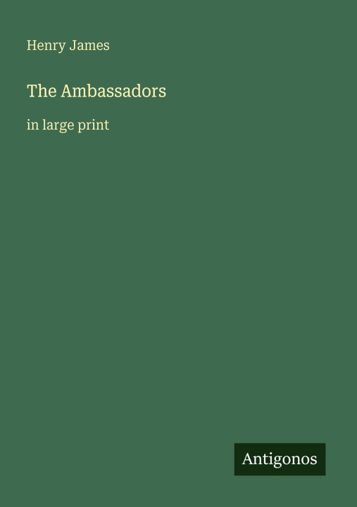 Knjiga The Ambassadors 