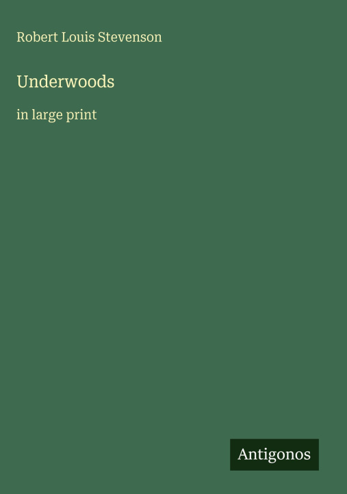 Kniha Underwoods 